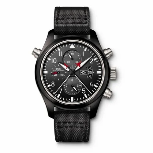 IWC Pilot's Watch Double Chronograph Top Gun IW3799-01 (3799-01, IW379901)
